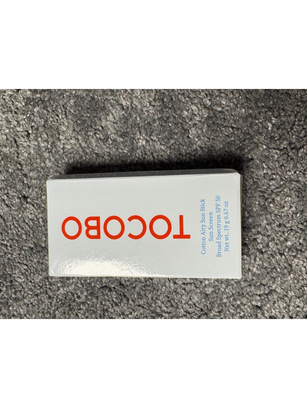 TOCOBO Cotton Airy Sun Stick SPF 50 PA++++ Sunscreen 19g Korean Skincare